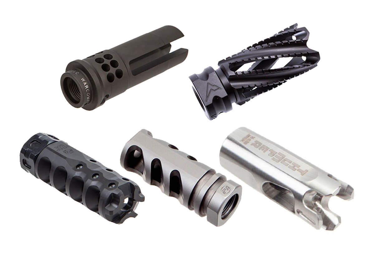Muzzle devices for AR15